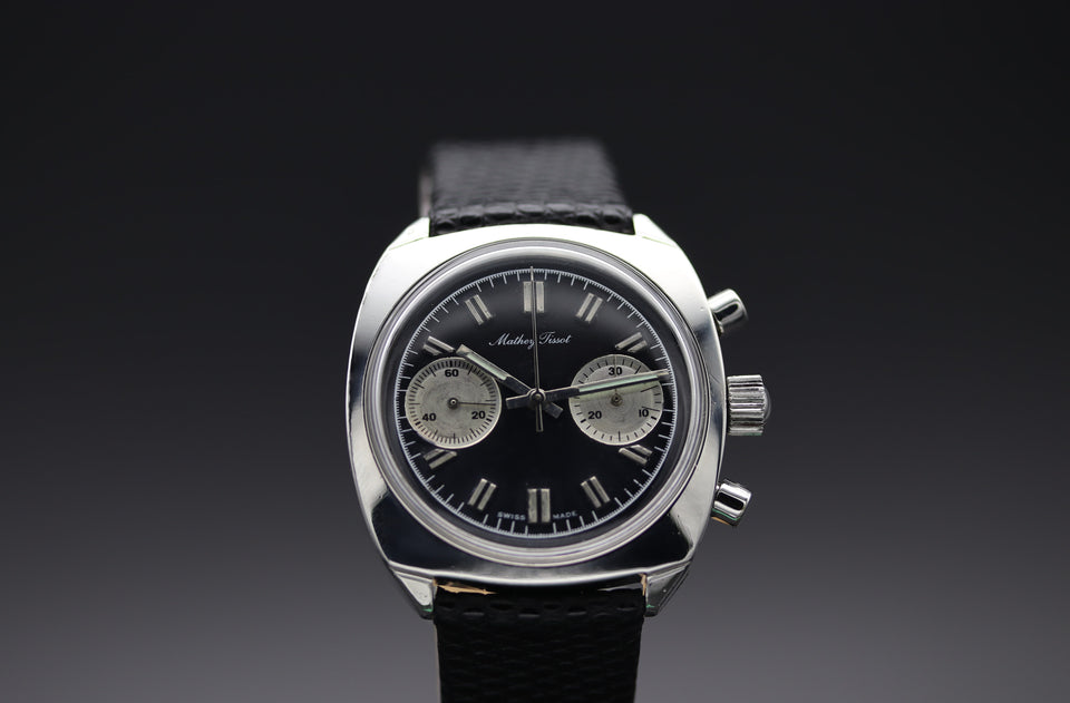 MATHEY TISSOT | VINTAGE CHRONOGRAPH SCHWARZ