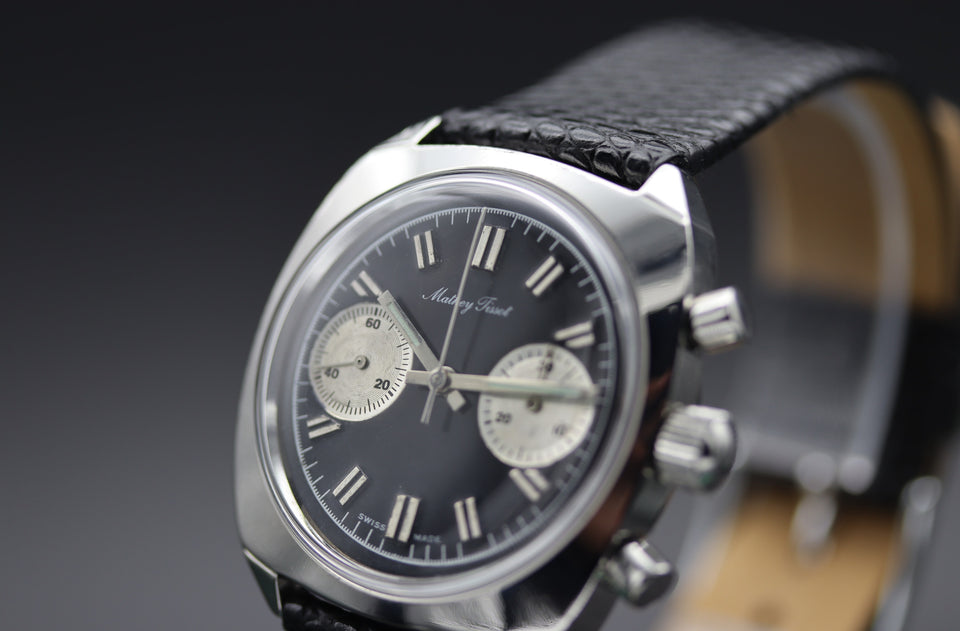 MATHEY TISSOT | VINTAGE CHRONOGRAPH SCHWARZ