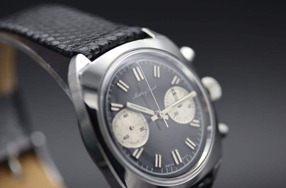 MATHEY TISSOT | VINTAGE CHRONOGRAPH SCHWARZ