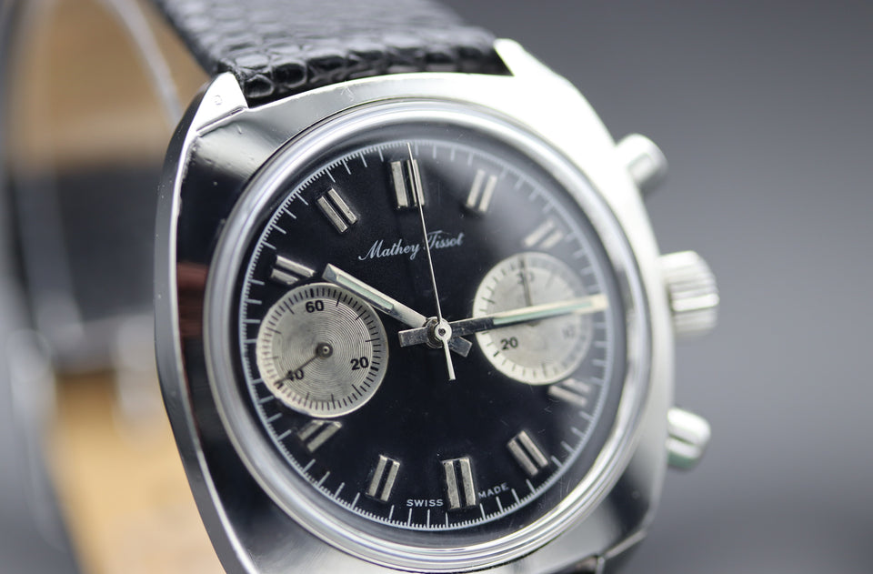 MATHEY TISSOT | VINTAGE CHRONOGRAPH SCHWARZ