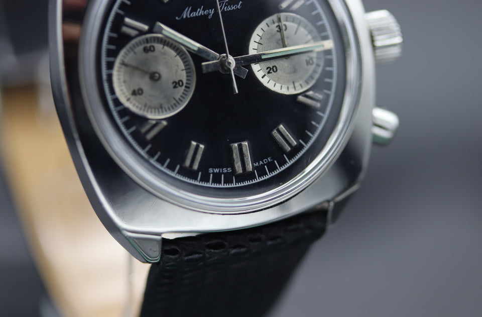 MATHEY TISSOT | VINTAGE CHRONOGRAPH SCHWARZ