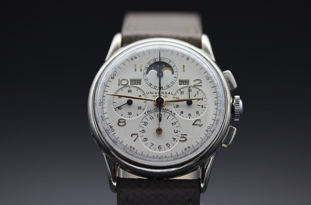 Universal Geneve - Tri Compax Full Calendar 1950s