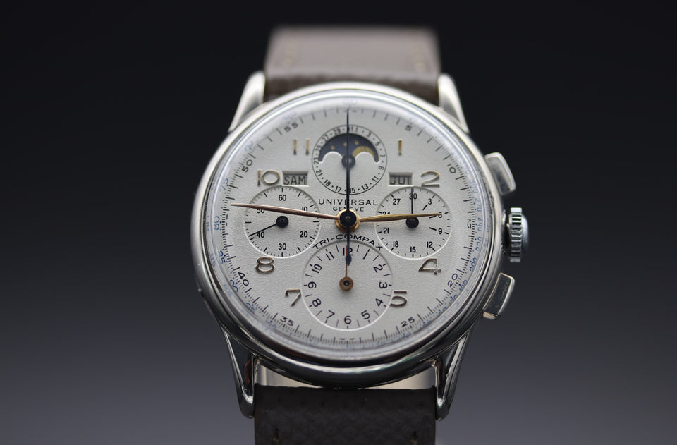 UNIVERSAL GENEVA | TRI COMPAX FULL CALENDAR