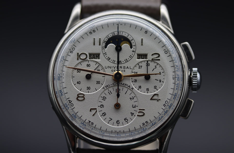 UNIVERSAL GENEVA | TRI COMPAX FULL CALENDAR